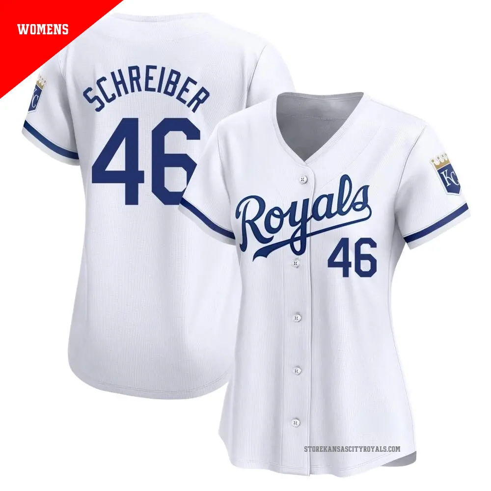 Men's #46 John Schreiber Kansas City Royals Light Blue