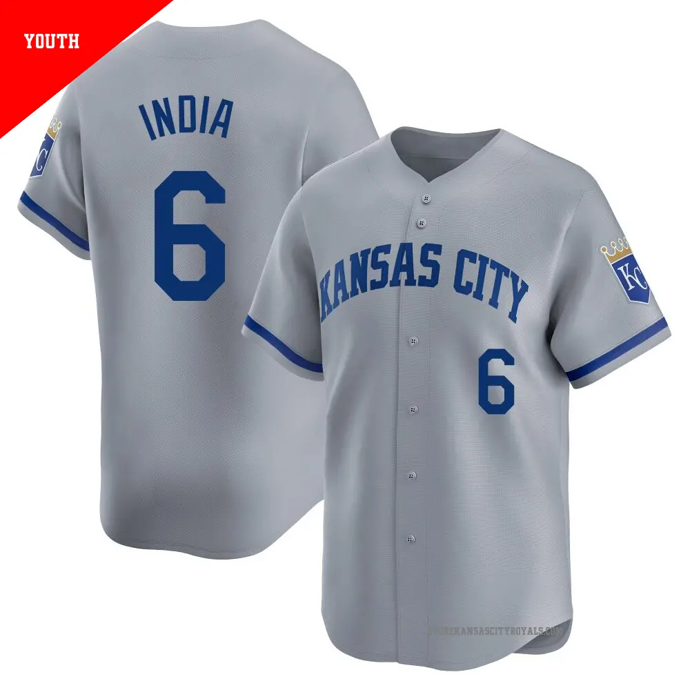 Men's #6 Jonathan India Kansas City Royals Light Blue